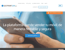 Tablet Screenshot of gestpointgsm.com
